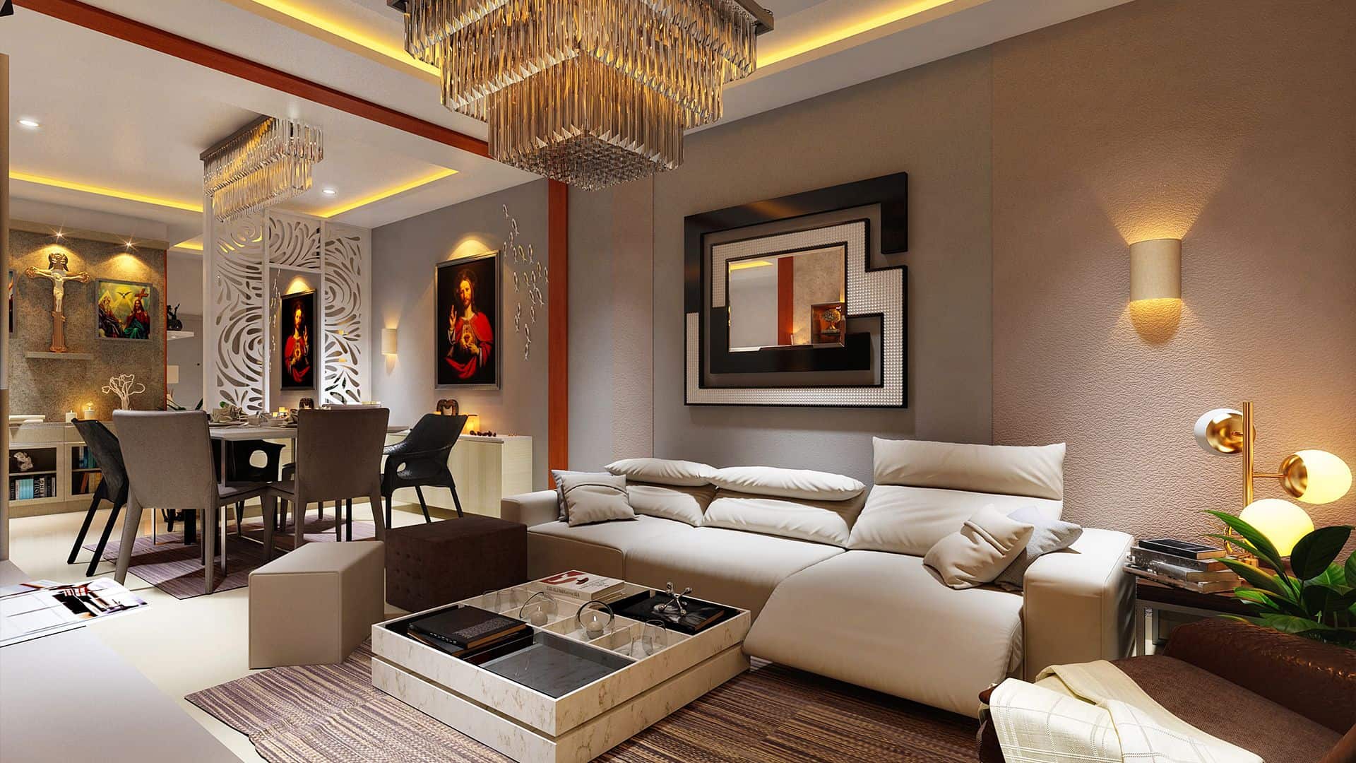 Interior Designer- The Comfort Is Visible To All The Family Member